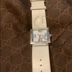 D&G leather, stainless steel water resistant watch